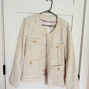 Nanette Leporre White  Jacket size 14